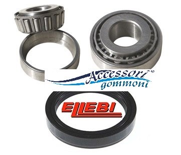 Kit 2 cuscinetti rimorchio per tamburo Indespension 200 203 mm 7848