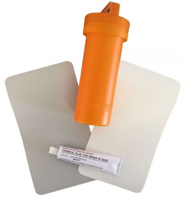 Kit Riparazione Per Gommone Jilong Z Ray - Toppa E Colla Per Camere D'Aria E Tessuto PVC