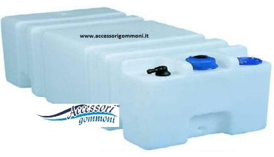 Serbatoio Per Acqua Da 100 Litri Resistente - Per Gommone, Kayak, Canoa E Attivit&agrave; Nautiche