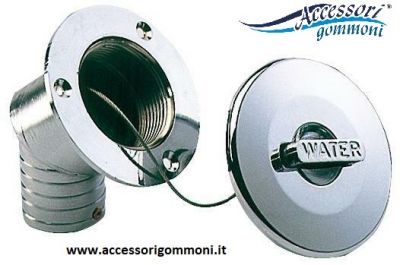 TAPPO IMBARCO ACQUA BIANCO PER TUBO DA 35mm